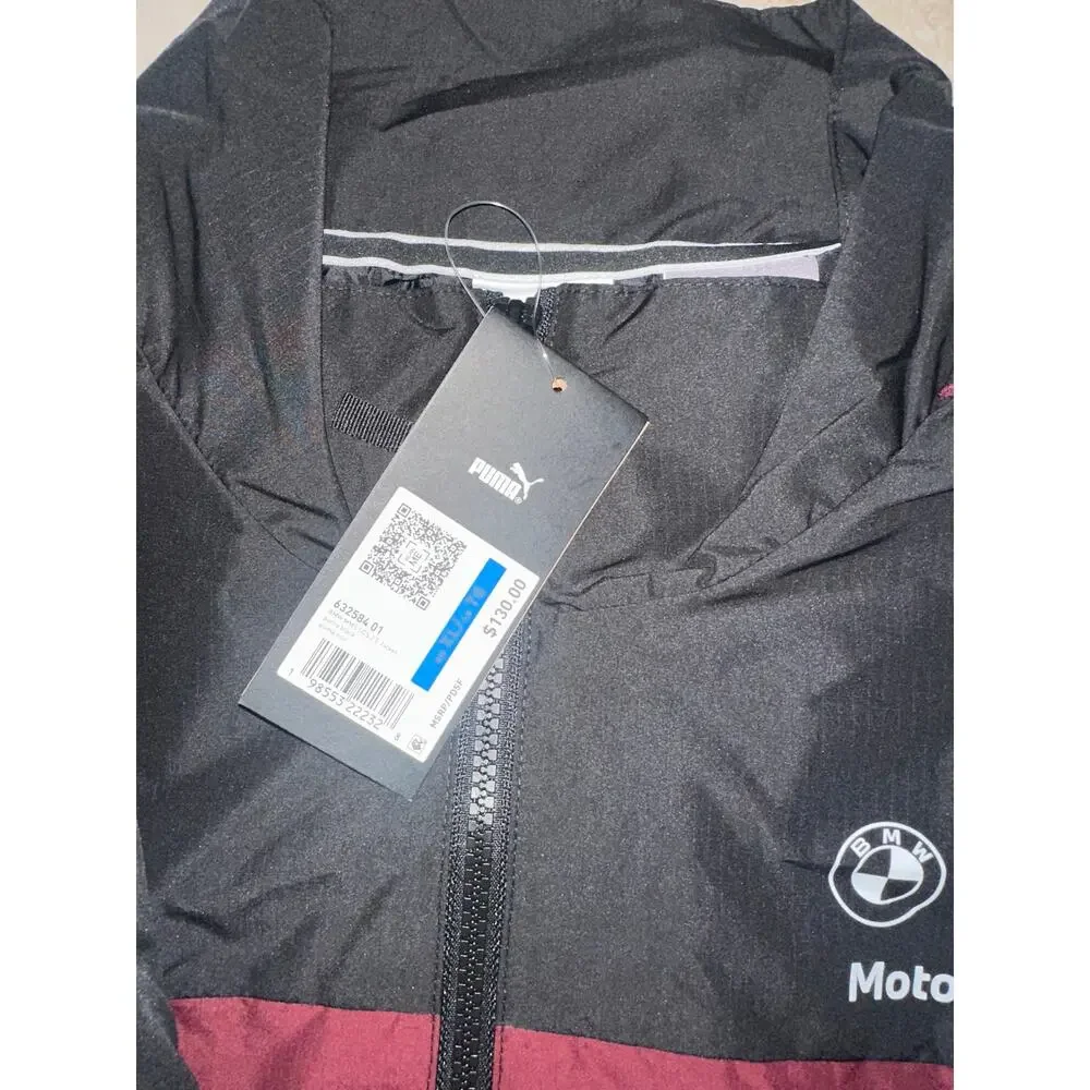 PUMA BMW M Motorsport SDS 2.0 Men’s Full-Zip Jacket Size L NWT